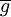 \overline{g}