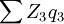 \sum Z_3q_3