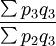 \frac{\sum p_3q_3}{\sum p_2q_3}