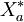 X_a^*