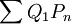 \sum Q_1P_n