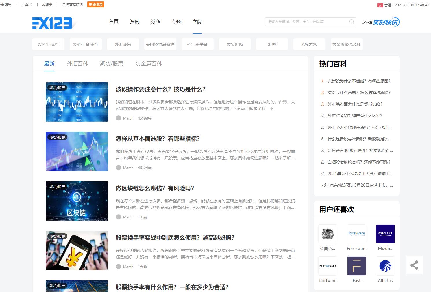 外汇学院-外汇123